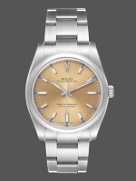 Rolex Oyster Perpetual 114200 White Grape Index Dial 34mm Unisex Replica watch