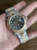 Rolex Yacht-Master 126621 EverRose Gold Black Dial 40MM Mens Replica Watch - Image 18