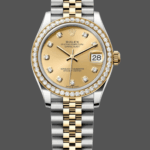 Rolex Datejust 31mm Stainless Steel and Yellow Gold 278383RBR 0026 Champagne Diamond Jubilee