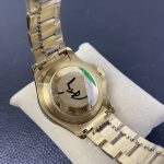 Rolex Yacht Master 168628 White Mother of Pearl Diamond Dial Yellow Gold Case 35mm Women's Watch - Image 9