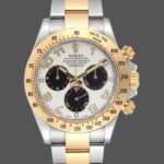 Rolex Daytona 116523 White Arabic Panda Dial 40mm Mens Replica Watch
