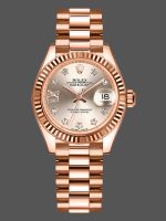 Rolex Datejust 279175 Sundust Diamonds Dial Fluted Bezel 28mm Lady Replica Watch