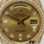 Rolex Day-Date 118388 Yellow Gold Champagne Dial 36MM Unisex Replica Watch - Image 2