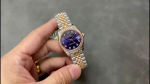 Rolex Datejust 28 Rose Dial Purple Gold m279381rbr 0015 Lady Watch - Image 2