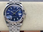 Rolex Datejust 126234 Blue Index Dial Fluted Bezel 36MM Unisex Replica Watch - Image 3