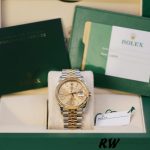 Rolex Datejust 36MM 126233 0015 Champagne Index Dial Fluted Bezel Unisex Replica Watch - Image 12