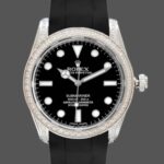 Rolex Submariner 116610 Black Dial Rubber strap 40mm Mens Replica Watch