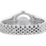 Rolex Datejust 178384 Stainless Steel Black Sunburst dial 31MM Lady Replica Watch - Image 5