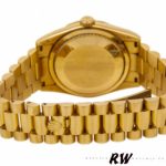 Rolex Day-Date 118208 Champagne Dial Roman Numerals 36mm Unisex Replica Watch - Image 6