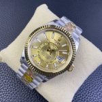 Rolex Sky Dweller 42mm Champagne Dial Stick Markers Jubilee M336933 0002 Men's Watch - Image 5