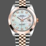 Rolex Datejust 126301 White Mother of Pearl Diamond Dial 41MM Mens Replica Watch
