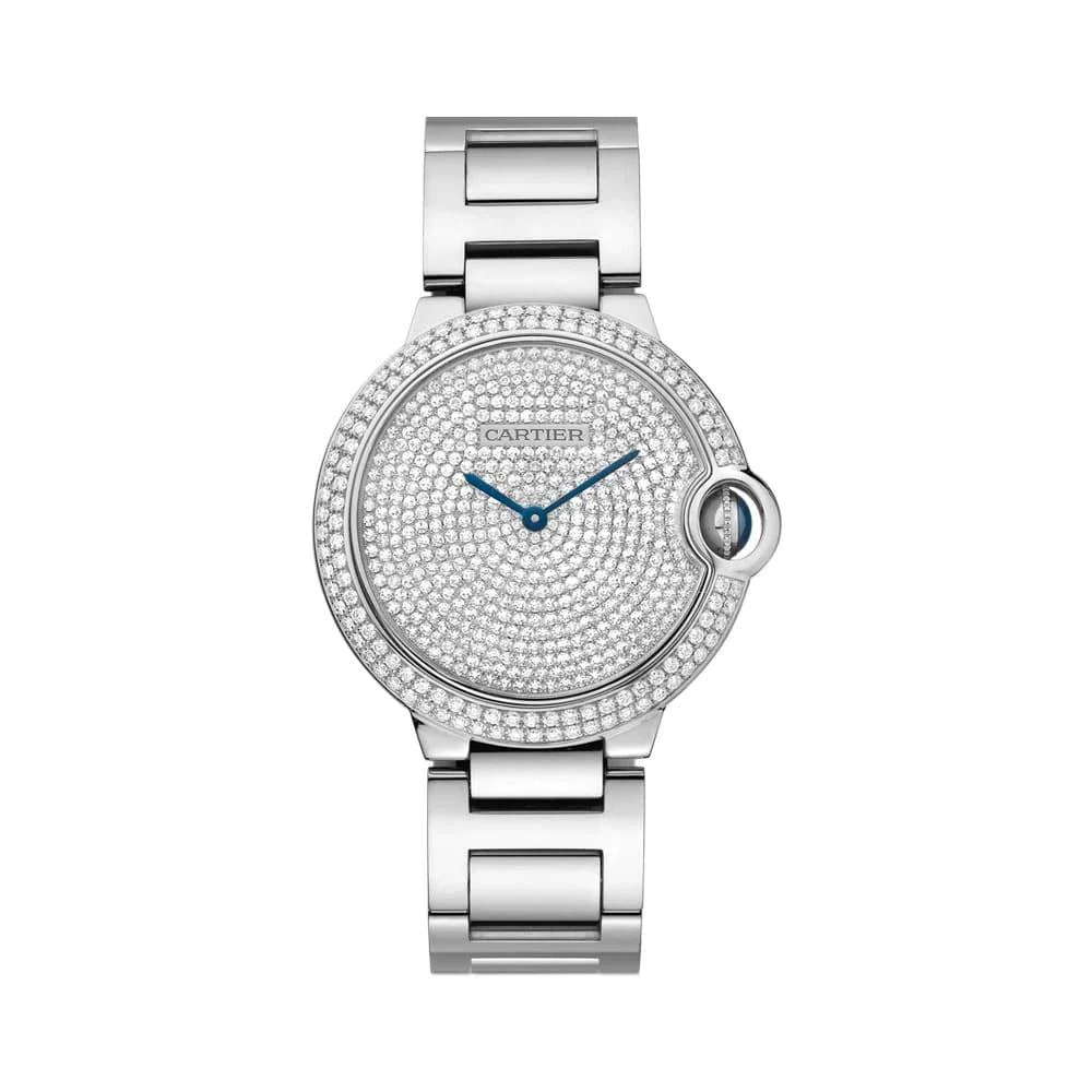 97CD72EB-3429-5D8E-F9EC-14979A36E36E CARTIER Ballon Bleu Diamond Dial 36mm - Image 1