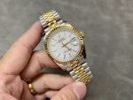 Rolex Datejust m126233 0019 White Index Dial Fluted Bezel 36MM Unisex Replica Watch - Image 6