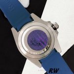 Rolex Submariner 116610 Blue Dial Blue Rubber strap 40mm Mens Replica Watch - Image 6