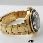 Rolex Submariner 1680/8 Black dial Yellow Gold 40mm Mens Replica Watch - Image 4