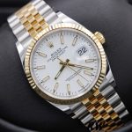 Rolex Datejust m126233 0019 White Index Dial Fluted Bezel 36MM Unisex Replica Watch - Image 13