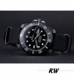 Rolex Submariner 622006 Black nylon strap Black Dial 40mm Mens Replica Watch - Image 3