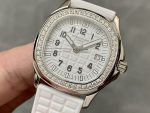 Replica Patek Philippe Aquanaut White 5067A 024 36mm Lady Watch - Image 5