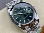 Rolex DateJust 41mm m126300 0020 Oystersteel Jubilee Mint Green Dial - Image 4