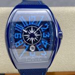 Swiss Franck Muller Framulan V45 Ceramic Yacht Model Blue 45mm