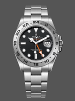 Rolex Explorer II m226570 0002 Stainless Steel Black Dial 42MM Mens Replica Watch