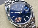 Rolex Datejust 126234 Blue Index Dial Fluted Bezel 36MM Unisex Replica Watch - Image 4