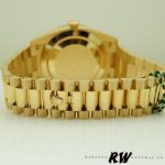 Rolex Day-Date 228398TBR Champagne Index Dial Diamond Bezel 40mm Mens Replica Watch - Image 6