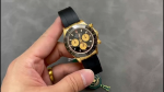 Rolex Daytona 116518LN Black Dial Rubber strap 40mm Mens Replica Watch - Image 2