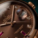 Rolex Day-Date 118205 Rose Gold Chocolate Brown Dial 36mm Unisex Replica Watch - Image 3