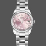Rolex Datejust 179160 Oyster Bracelet Pink Roman Dial 26MM Lady Replica Watch