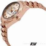 Rolex Datejust 178275 Rose Gold Pink Roman Dial 31mm Lady Replica Watch - Image 3