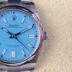 Rolex Men's Oyster Perpetual 41 Turquoise Dial m124300 0006 Men's Watch - Image 6