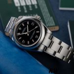 Rolex Oyster Perpetual 177200 Black Dial Pink Baton 31mm Lady Replica Watch - Image 3