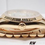 Rolex Day-Date 118238 Mother of Pearl White Dial 36mm Unisex Replica Watch - Image 4