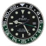 Rolex GMT Master Black & Green Wall Clock