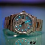 Rolex Day-Date 118209 White Gold Oyster Bracelet White Dial 36mm Unisex Replica Watch - Image 4