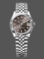 Rolex Datejust 31 White Gold & Steel Dark Grey Dial 278274 0016 Women's Watch