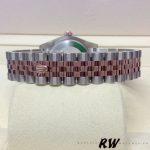 Rolex Datejust 178341 Everose Gold Pink Baton Dial 31MM Lady Replica Watch - Image 5