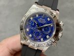 Rolex Daytona 116519 White Gold Blue Garnet Disc Diamond Marking Men's Watch - Image 5