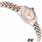 Rolex Datejust 179171 Silver jubilee anniversary Dial Fluted Bezel 26MM Lady Replica Watch - Image 2