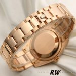 Rolex Day Date 118205 Black Dial Rose Gold 36mm Unisex Replica Watch - Image 6