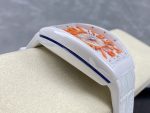 Swiss Franck Muller Framulan V45 White Ceramic Yacht Model Orange Number - Image 7