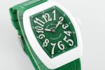 Franck Muller Women's Yacht Green Dial Leather Strap - Image 2