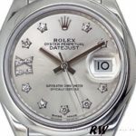 Rolex Datejust 279166 Silve Dial Diamond Domed Bezel 28mm Lady Replica Watch - Image 2