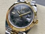 Rolex Datejust Two-Tone Steel Yellow Gold Fluted Bezel m126233 0035 36mm Unisex Replica Watch - Image 5