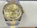 Rolex Sky Dweller Champagne Dial Yellow Gold 336933 0001 42mm - Image 3