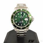 Rolex Submariner 16610 Stainless Steel Refinished Green Dial 40mm Mens Replica Watch - Image 5