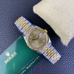 Rolex Datejust 36 126233 0045 Champagne Fluted Motif Diamond Dial - Image 7
