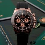 Rolex Cosmograph Daytona 116515LN Rose Gold Black Dial 40mm Mens Replica Watch - Image 12