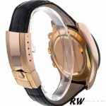 Rolex Cosmograph Daytona 116515LN Leather strap Pink Dial 40mm Mens Replica Watch - Image 4